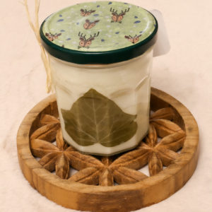 Bougie en grand Bocal parfum Vert d'eau