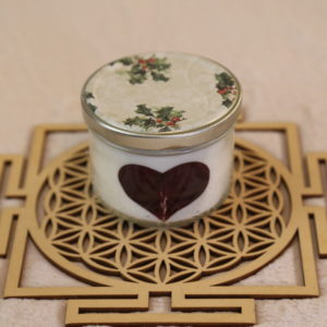 Bougie en Bocal parfumée Houx