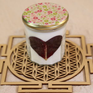 Bougie en Grand Bocal parfumée Gui