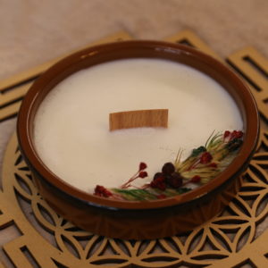 Bougie Ramequin parfumée Cèdre du Liban